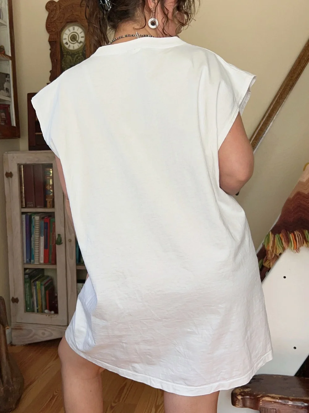 Vintage 90s BOSS by IG Design 3D Logo White Oversized Tee Tank Top Size XXL